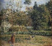 Camille Pissarro Schwarz Metaponto the outskirts of the orchard oil painting artist